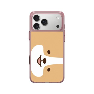 iPhone 17 Pro Max Clear (相機按鈕) 晶醺玫 - 柴語錄 Shiba Says - 阿吉大臉(橫)