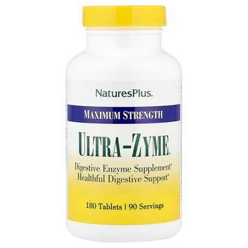 NaturesPlus, Ultra-Zyme®，優化配方，180 片