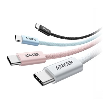 Anker A8060 240W Type-C 耐髒充電線-1m
