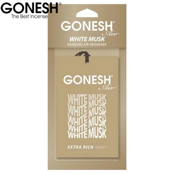 美國 GONESH WHITE MUSK 白麝香 精油芳香 吊卡 / 香片 (方形)