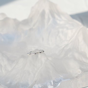 純銀簍空戒 925純銀戒 尾戒 氣質款 可碰水不退色