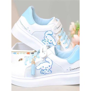 2024年新款網鞋薄款帆布網面透氣運動板鞋學生軟底小白鞋夏季女鞋