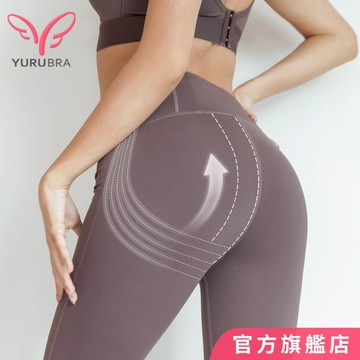 玉如內衣 直腿芭比 修長比例 無痕 機能 高腰 瑜珈褲 台灣製  F03摩卡灰
