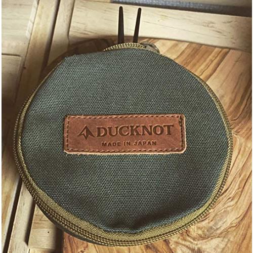 DUCKNOT シェラカップケース 八号帆布 日本製 (コヨーテ)