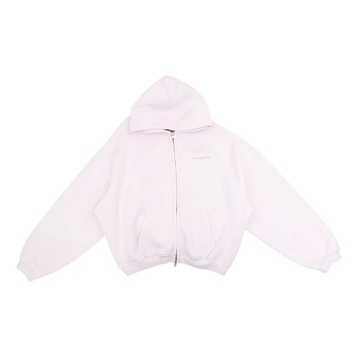 alexanderwang 採用有機毛圈布製成的拉鍊連帽上衣