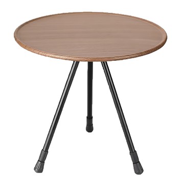 MOUNTAINHIKER 山之客 折疊小圓桌 升級款 SZK1063 木紋色 輕巧便攜 露營野餐適用  1個  37 x 37 x 35.5cm  37cm