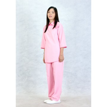 現貨供應弘喧 鳳仙斜排 粉滾粉 靈修衣 禪服 團體 禪修服 打坐 套裝 茶服 道服 修道 居士服 慈惠堂 母娘 宮廟