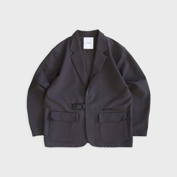 DYCTEAM - RePET Buckle Loose blazer (brown purple)