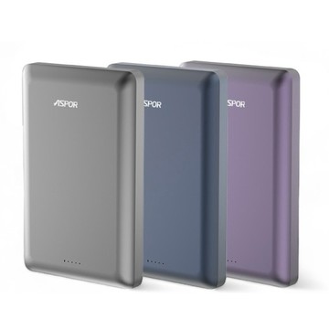 限時免運優惠aspor 金屬超薄款/10000mah/pd 20w/15w磁吸式無線閃充行動電源