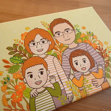 y星球_客製手縫無框畫33X24cm