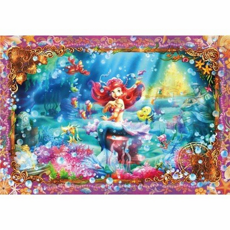 リトルマーメイド　パズル　1000ピース Amazon.com: Tenyo 1000 Piece Jigsaw Puzzle Little Mermaid