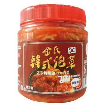 金氏韓式泡菜(每瓶約600g)