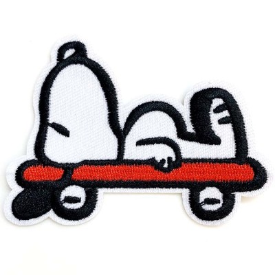 ワッペン スヌーピー スケボー 刺繍 アイロン 全身 キャラクター パッチ アップリケ Snoopy 通販 Lineポイント最大get Line ショッピング