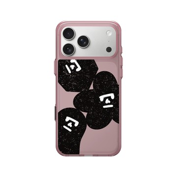 iPhone 17 Pro Max Clear (相機按鈕) 晶醺玫 - Abei - Mask Fam探索小隊登場