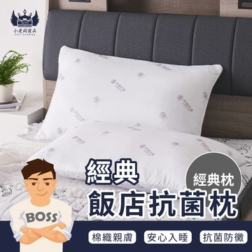 小老闆寢具【飯店抗菌枕】飯店枕頭 枕頭 枕 枕芯 獨立筒枕頭 護頸枕 韓國枕頭 水洗枕 高枕頭 低枕頭 透氣枕頭 低枕