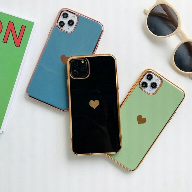 Iphone11 ケース 韓国 フチゴールドミニハート ケース かわいい 個性的おしゃれ Iphonese2 Iphone7 Iphone8 Iphonex Iphonexs Iphonexr 11pro 通販 Lineポイント最大get Lineショッピング