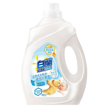 白蘭 蘊含熊寶貝馨香呵護精華純淨溫和超濃縮洗衣精  2.5kg  1桶