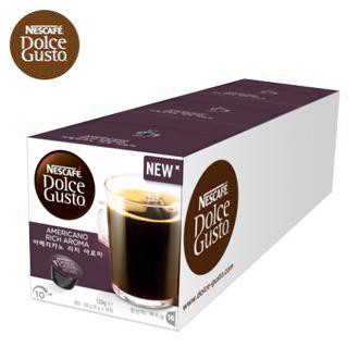 雀巢 咖啡 DOLCE GUSTO 美式經典濃郁咖啡膠囊 (一條三盒入)