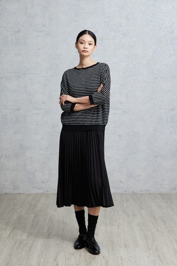 25FW 細條紋連袖上衣