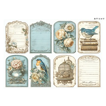 【10月新作】20-103-0183 裁切紙・拼貼素材