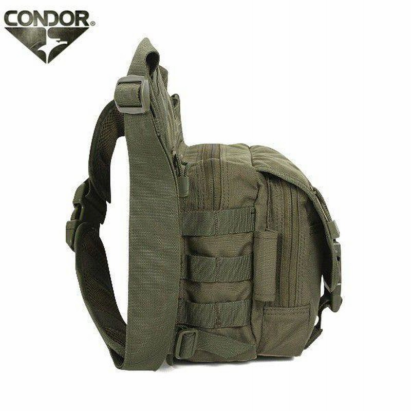 CONDOR コンドル EDC ショルダーバッグ OD [156] ミリタリー