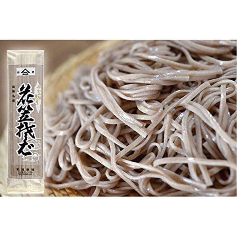 山形そば通販山形の乾麺そば花笠蕎麦20人前（180ｇ・10把）安達製麺