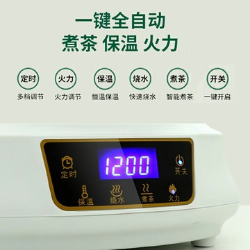 110v電陶爐煮茶器燒水玻璃養生壺美規日本臺灣美國出口小家電