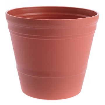 素陶透氣圓盆6吋 磚紅