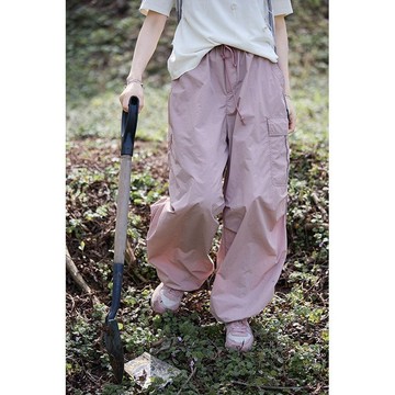 活力粉超輕薄戶外防水登山徒步褲