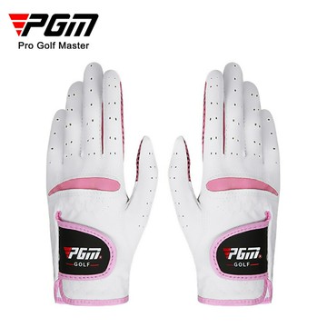 PGM高爾夫女士手套 羊皮手套運動防滑 一雙 Golf gloves