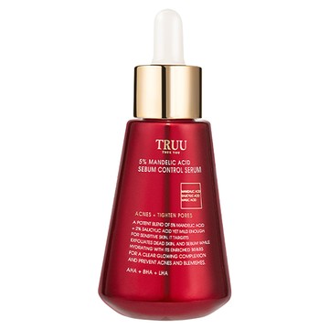 TRUU 5%粉刺調理杏仁酸精華 溫和有效  細緻肌膚  平衡油脂  30g  1瓶