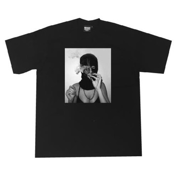 bboy寬松匪幫街頭old school重磅hiphop街舞美式小領口短袖T恤