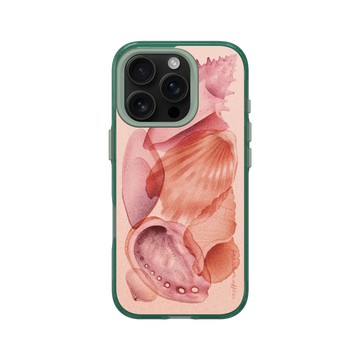 iPhone 16 Pro Clear 憂墨綠 - Sarah Mafféïs - 貝殼