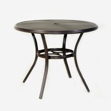 維也納鋁合金圓型90公分庭院桌