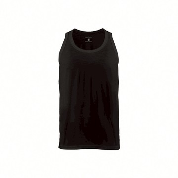 Cool-Soft瞬涼柔適涼感圓領背心 - L / 黑