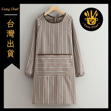 ✨️臺灣出貨✨️暖廚小築✅可開發票新款夏季圍裙薄款廚房家用做飯圍腰美甲店咖啡店防污工作服罩衣