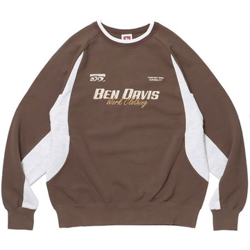 BEN DAVIS 25780039-32 TEAM SWEATSHIRT 大學T (咖啡色)