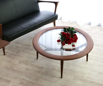 旭川家具 匠工藝 CREER 客廳玻璃桌