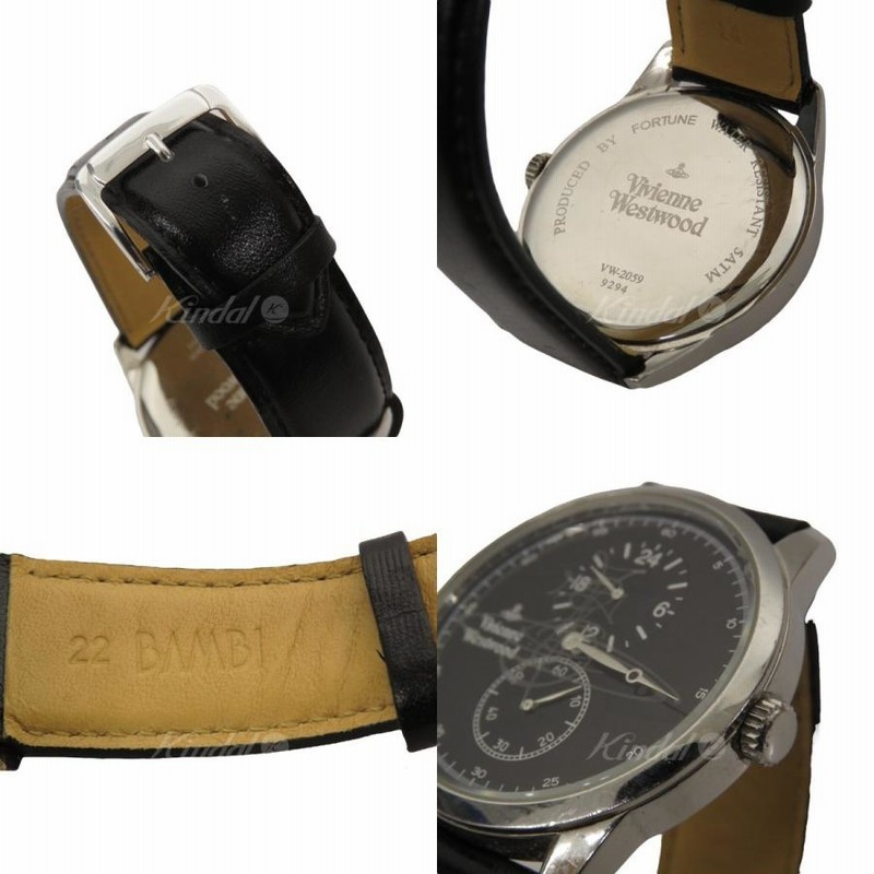 Vivienne Westwood VW-2059 クオーツ 腕時計 シルバー×ブラック Vivienne Westwood VW-2059 クオーツ 腕時計 シルバー×ブラック