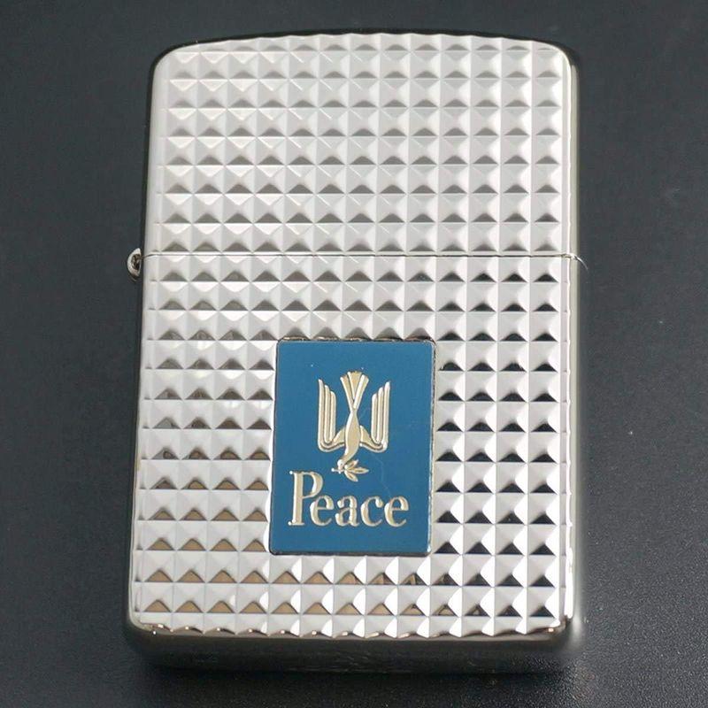 zippo（ジッポー） Peace ARMOR 両面ダイヤカット 2007年製造