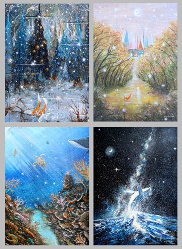 卡片專區  炫光 卡片 海報