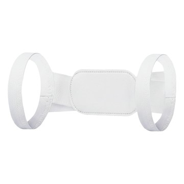 a-zeal 可調式隱形駝背美姿帶男女皆適用(舒適可久穿-af8)白  F  1件