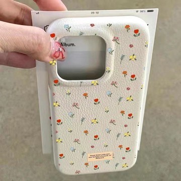 彩色小碎花適用iPhone17Pro/16promax手機殼15plus防摔14promax蘋果13唯美