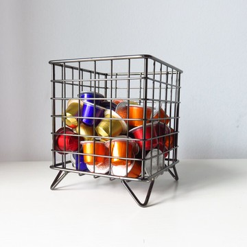 咖啡收納架 膠囊咖啡收納架收納盒 小巧不占地可裝nespresso/三頓半/多趣酷思『CM38895』