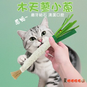 【喵喵旺旺L052台灣發貨】木天蓼小蔥 木天蓼蔥 貓咪玩具 貓玩具 貓咪木天蓼 木天蓼啃咬棒 貓咪啃咬棒 蔥造型啃咬棒