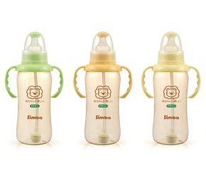 Simba 小獅王辛巴 PPSU自動把手葫蘆大奶瓶320ml(單入)【悅兒園婦幼生活館】