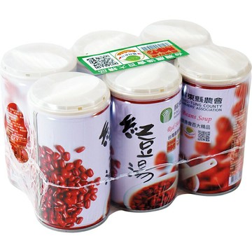 屏農 紅豆湯(320g*6入) [大買家]