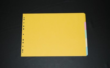 鼎盛 A3 紙質五色分段卡 125張 /包（訂製品，確認訂購後無法退換貨）【APP滿額下單10%點數(單一帳號最高1000點)】4/30止