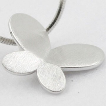 現貨+預購 925純銀項鍊 吊墜-蝴蝶造型時尚經典百搭母親節生日情人節禮物女配件73y73【獨家進口】【米蘭精品】