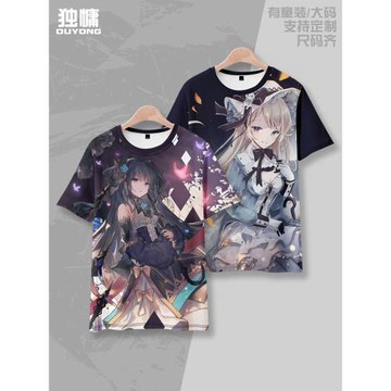 Arcaea 韻律源點 短袖T恤 對立cos周邊痛衣青少年二次元寬松衣服